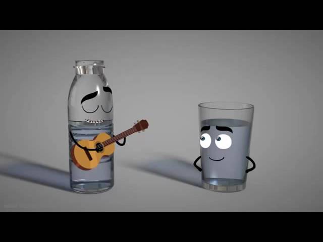 8 vasos de agua al dia cancion