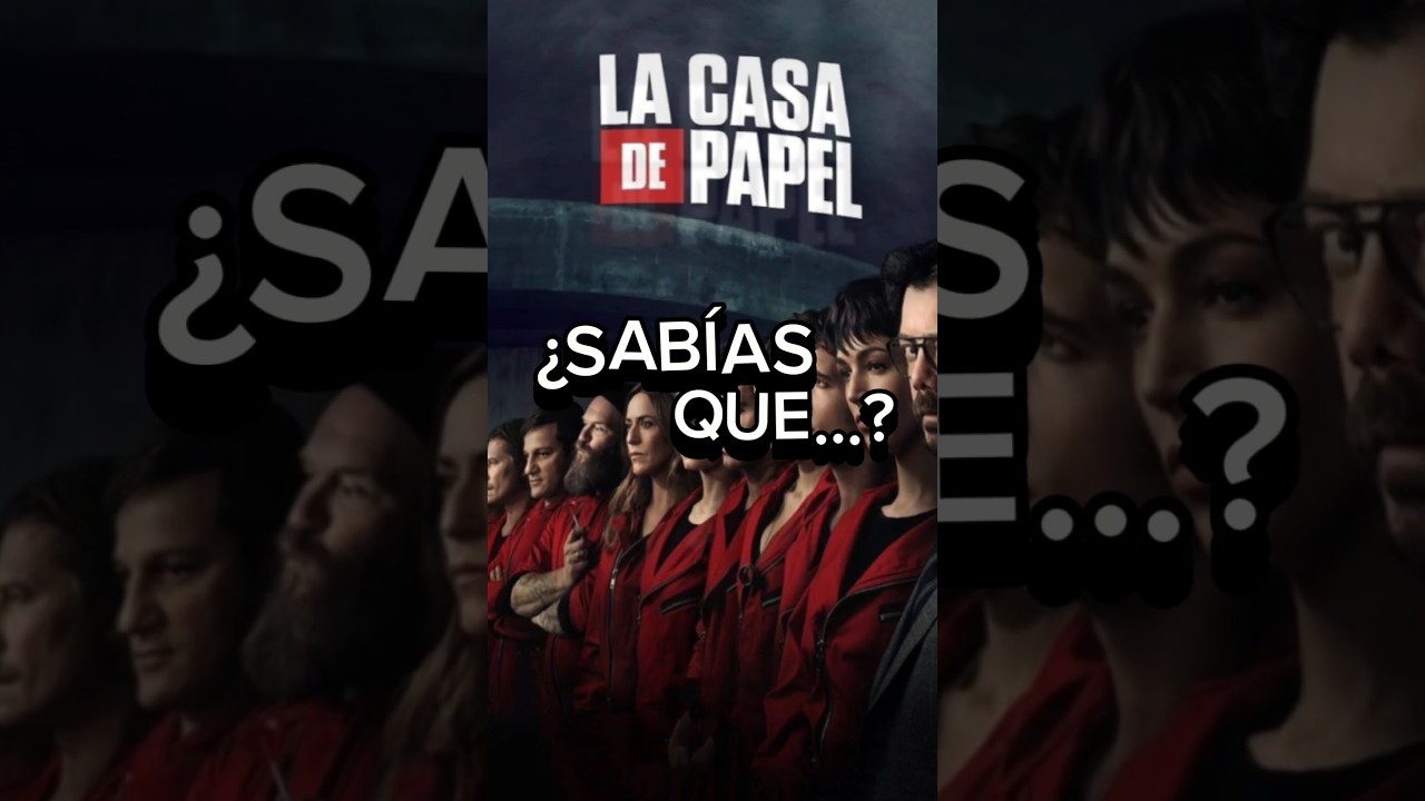 a que hora sale la casa de papel