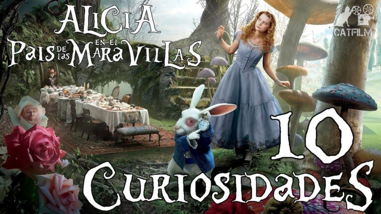 alicia en el pais de las maravillas personajes pelicula