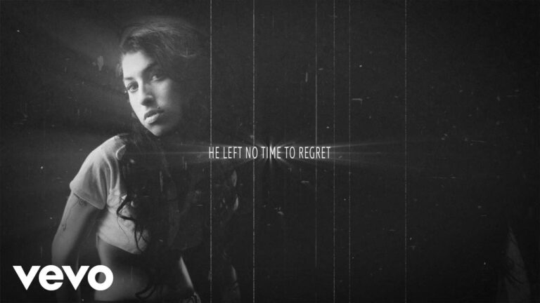 amy winehouse back to black lyric video