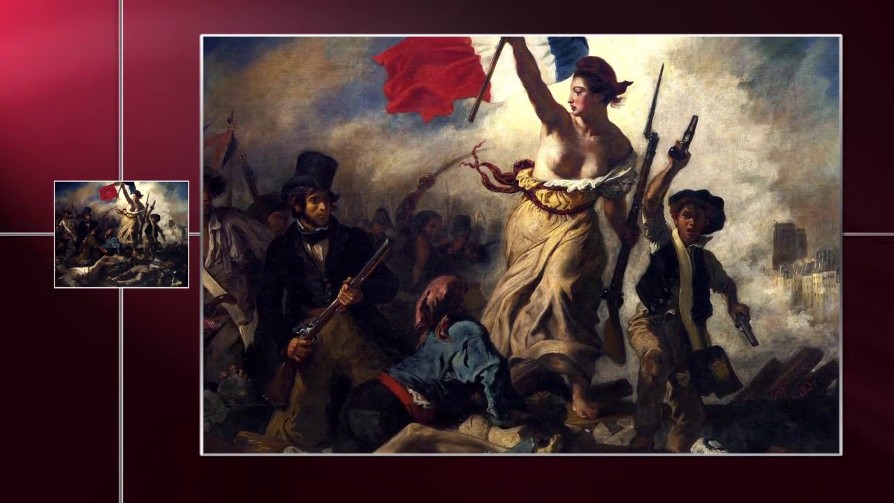 analisis cuadro la libertad guiando al pueblo