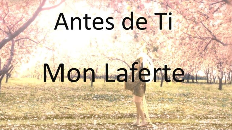 antes de ti yo no conocia el amor letra