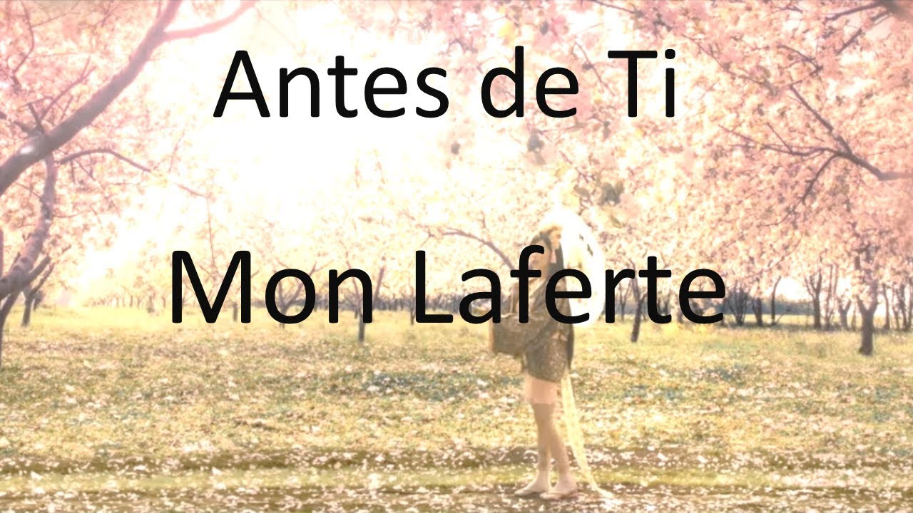 antes de ti yo no conocia el amor letra