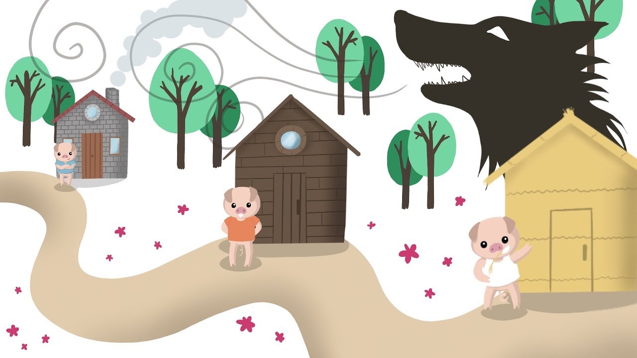 autor del cuento de los tres cerditos y el lobo