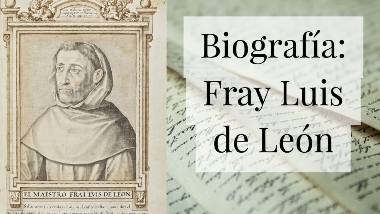 biografia de fray luis de leon resumen corto