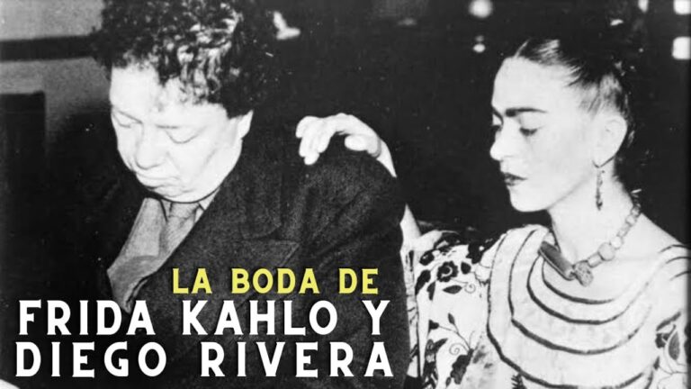 boda de frida kahlo y diego rivera