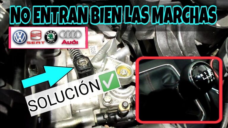 caja de cambios no entran las marchas