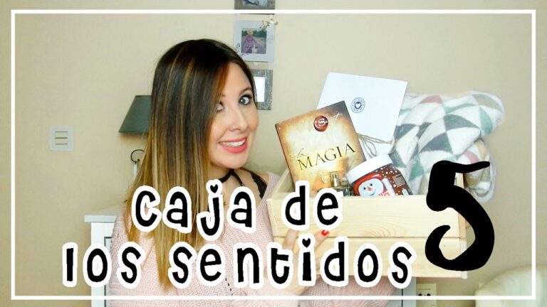 caja de los 5 sentidos para amiga