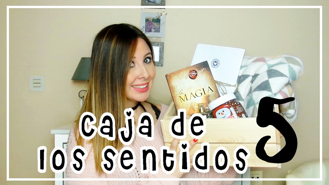 caja de los 5 sentidos para amiga