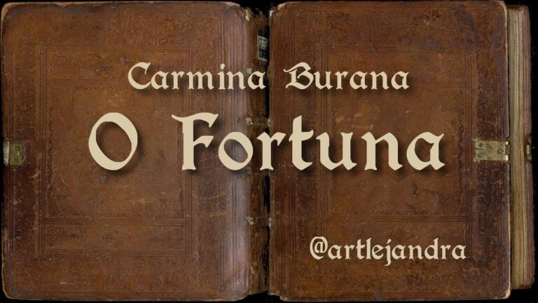 carmina burana o fortuna letra en español