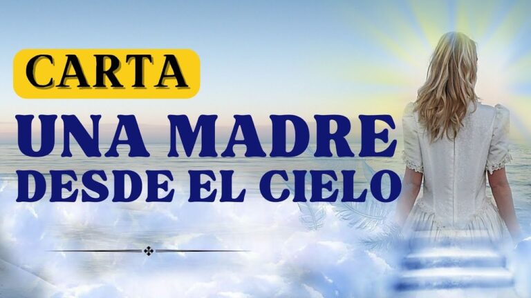 carta de una madre fallecida a sus hijos