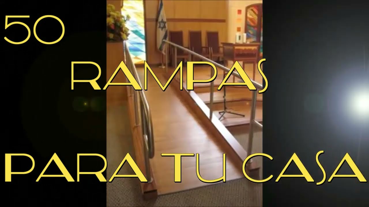casas con rampas en vez de escaleras