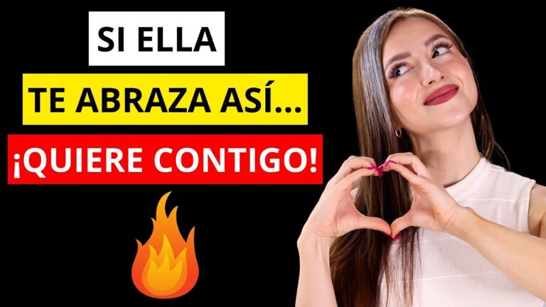 como abraza un hombre a una mujer que le gusta