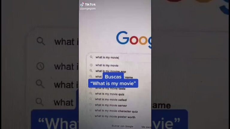 como buscar una pelicula sin saber el titulo