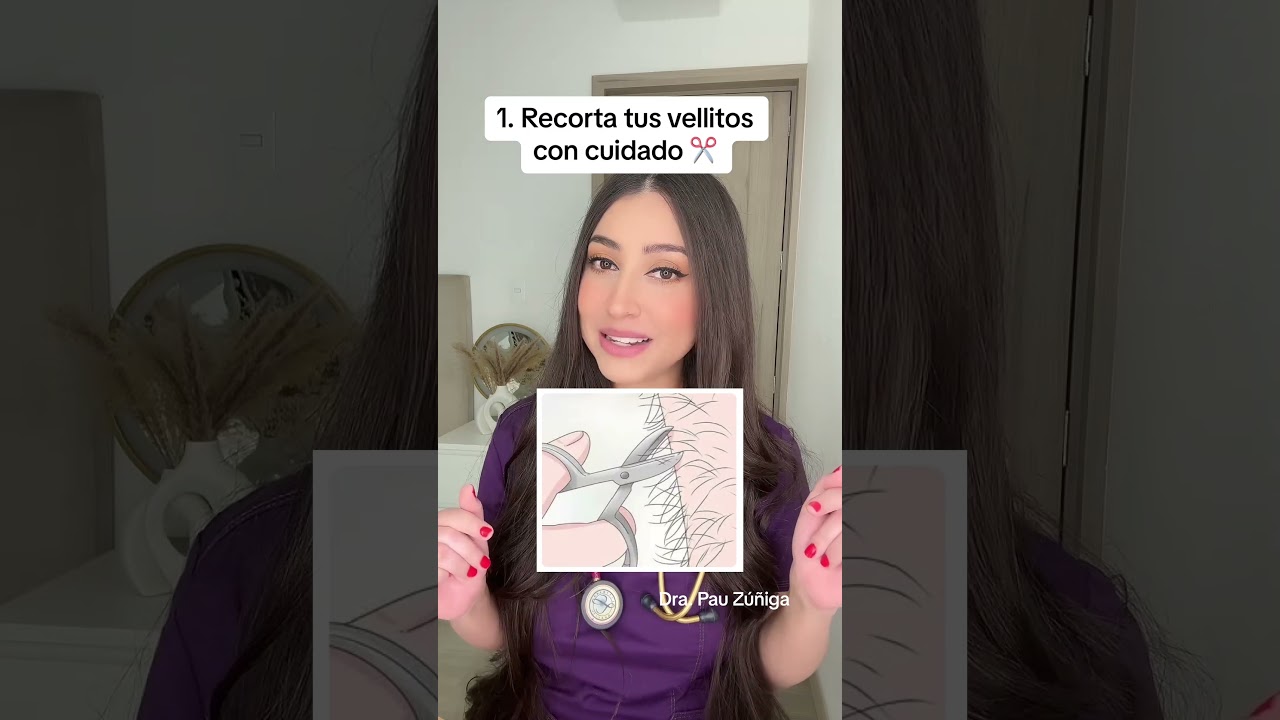 como cortar el pelo de la vajina