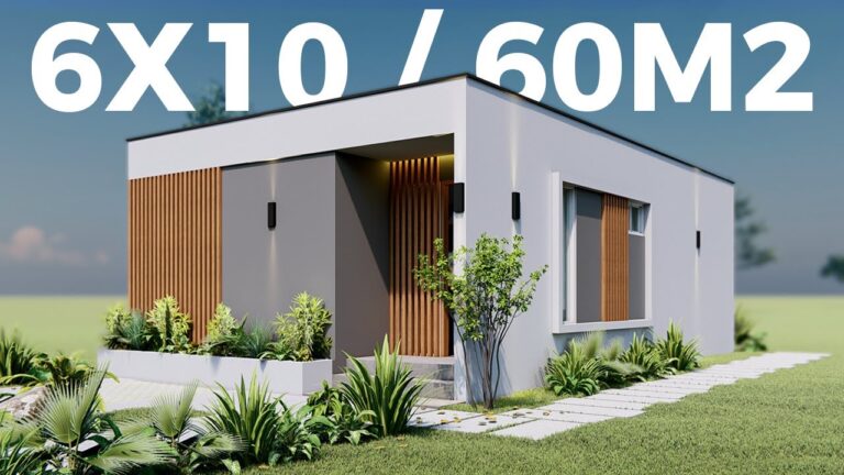 como distribuir una casa de 60 metros cuadrados