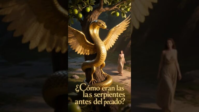 como eran las serpientes antes del pecado