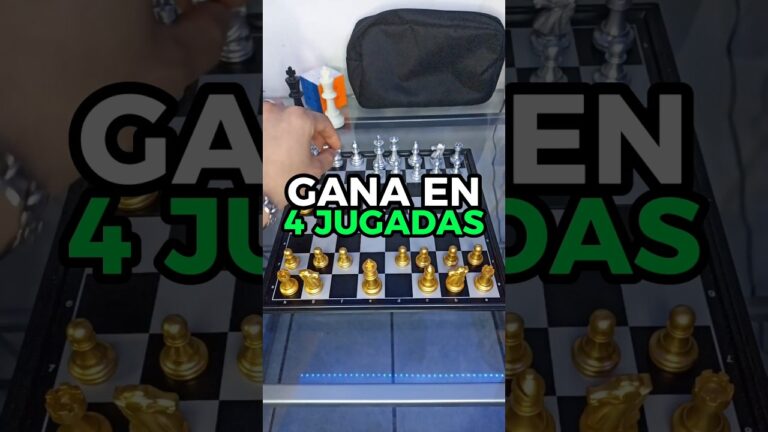 como ganar una partida de ajedrez en 4 movimientos