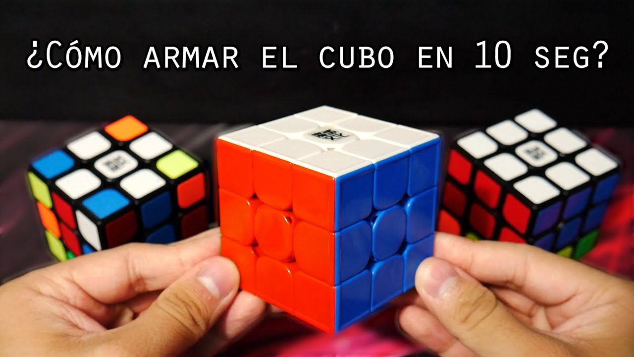 como hacer el cubo de rubik muy rapido