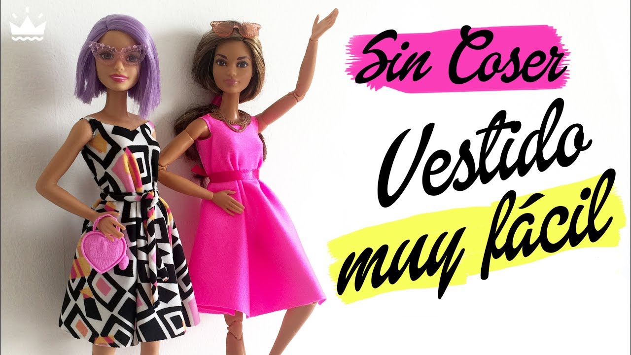 como hacer ropa para barbie paso a paso en casa