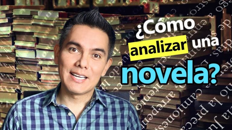 como hacer un analisis de una novela