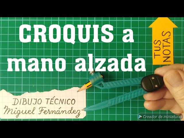 como hacer un croquis a mano alzada