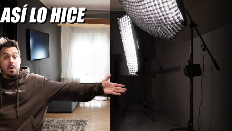 como hacer un estudio de fotografia en casa
