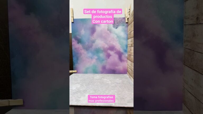 como hacer un fondo para fotos en casa