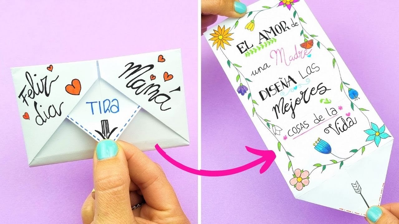 como hacer una carta para la madre