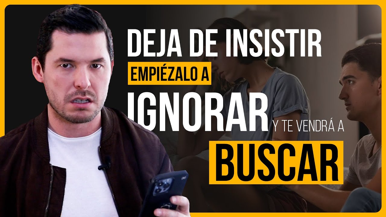 como ignorar a un hombre que te ignora