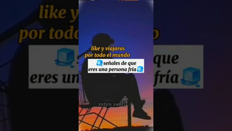 como saber si una persona es fria