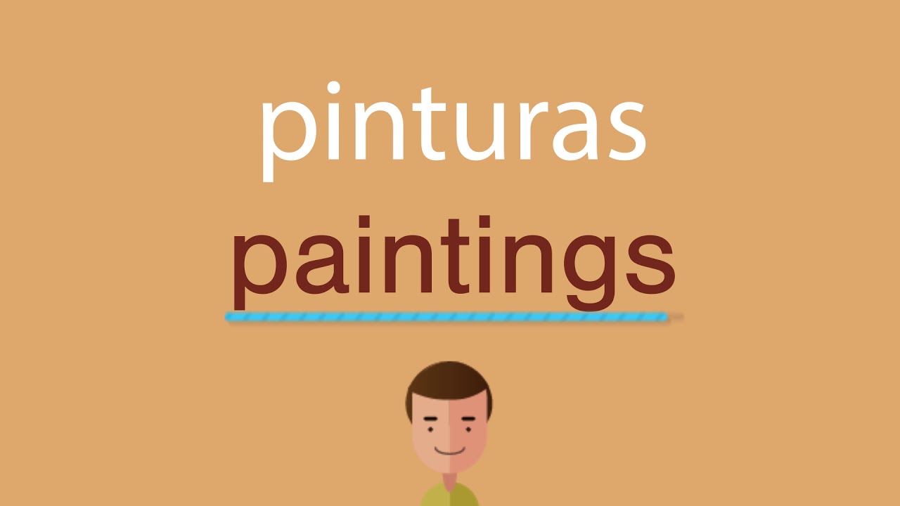 como se dice cuadro de pintura en ingles