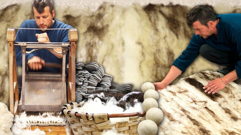 como se hace el fieltro de lana