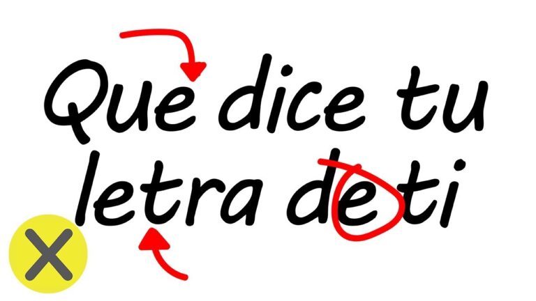 como se llama el estudio de la letra