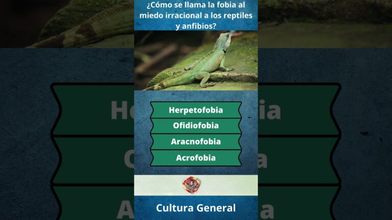 como se llama la fobia a las lagartijas