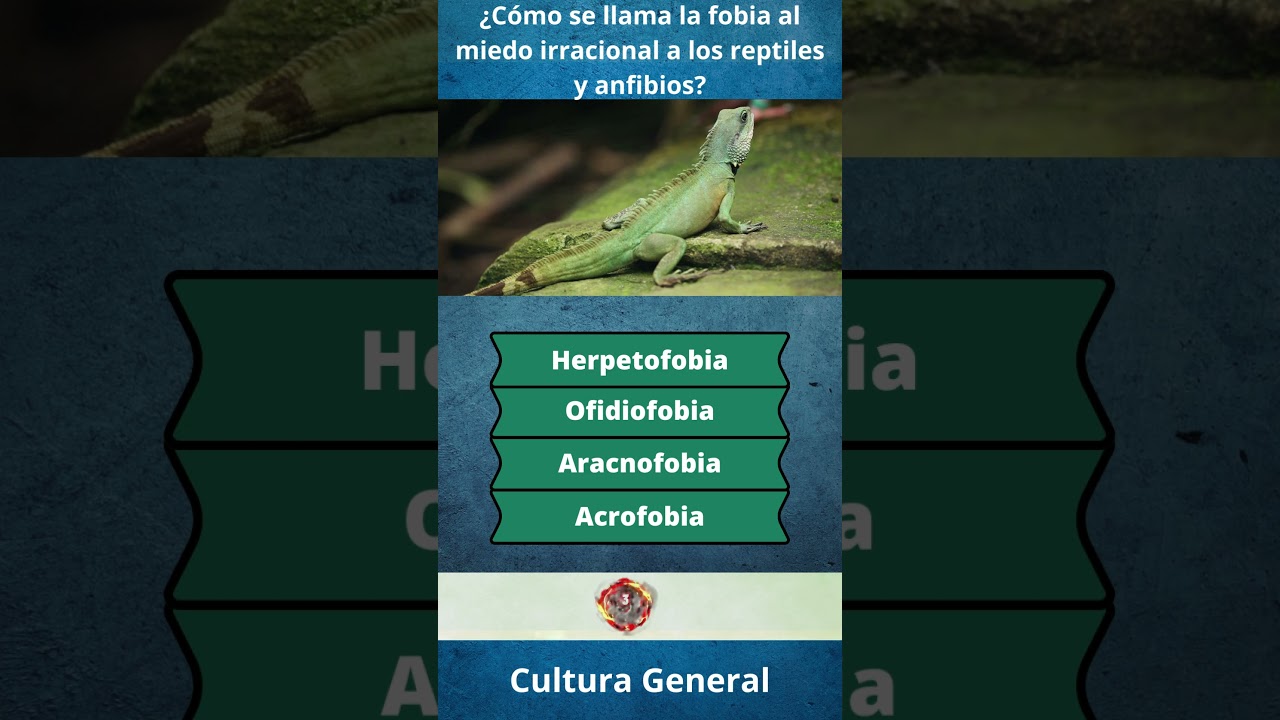 como se llama la fobia a las lagartijas