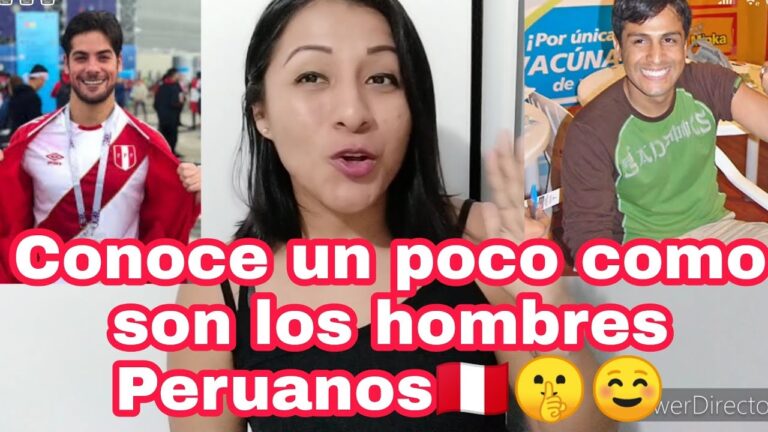 como son los hombres peruanos en el amor