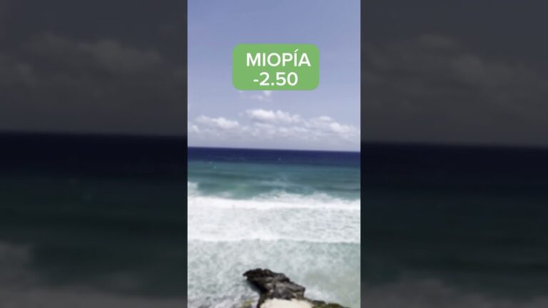 como ve un miope con 7 dioptrias