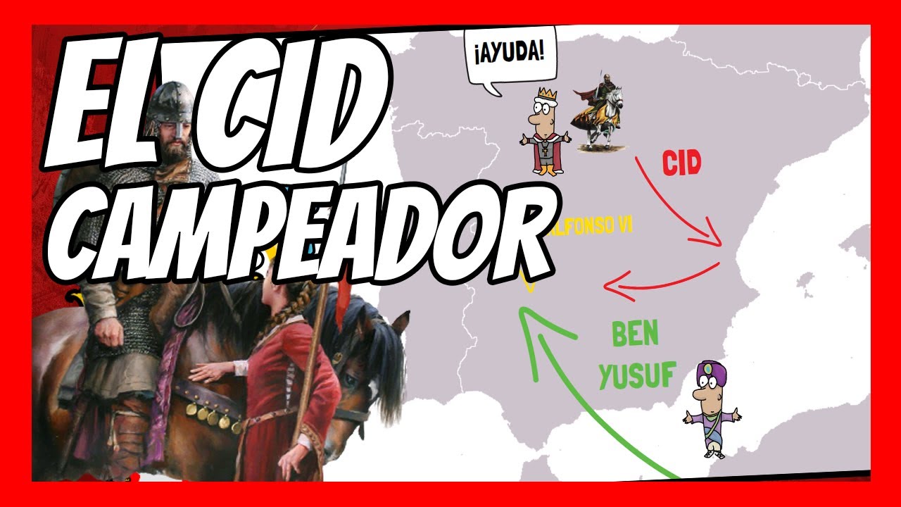 con cuantos caballeros sale el cid de vivar