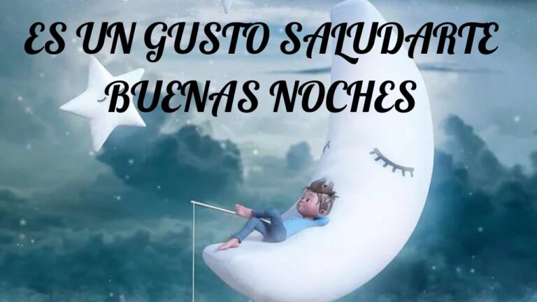 con el cariño de siempre buenas noches