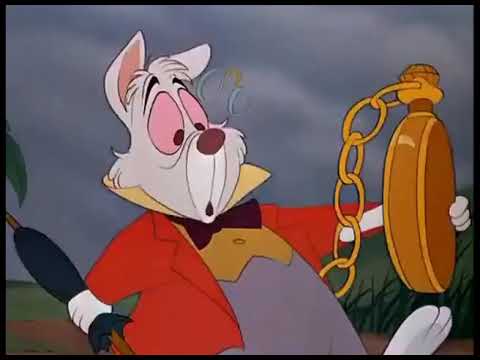 conejo alicia en el pais de las maravillas