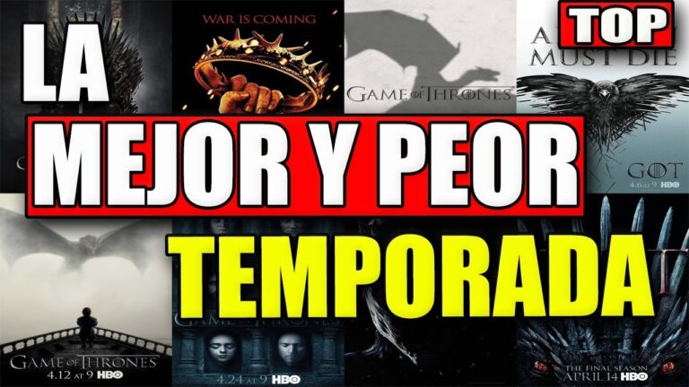 cual es la mejor temporada de juego de tronos