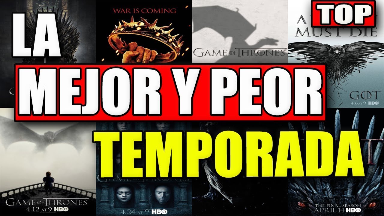 cual es la mejor temporada de juego de tronos