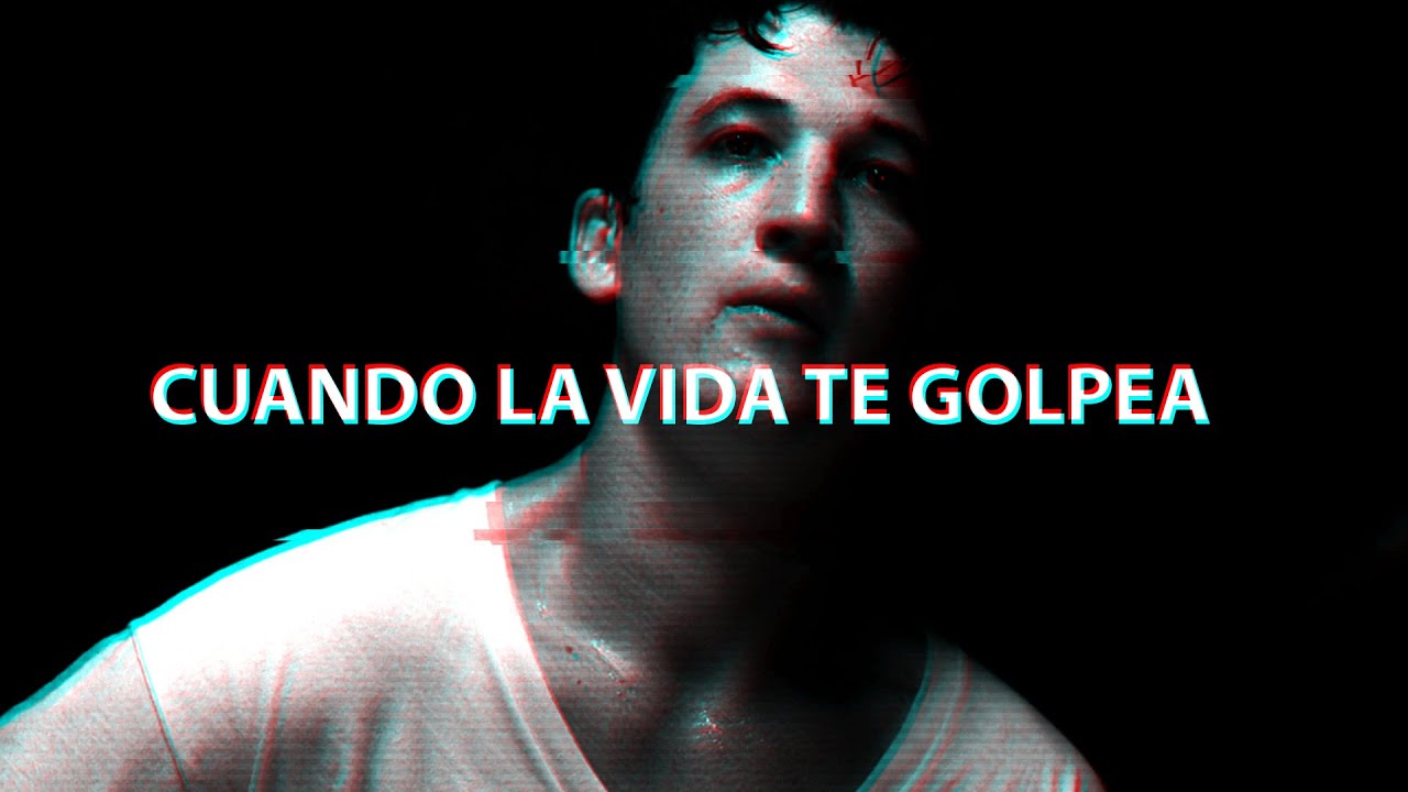 cuando la vida te golpea fuerte poema