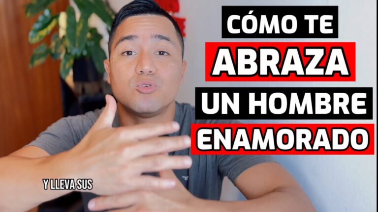 cuando un hombre abraza a una mujer