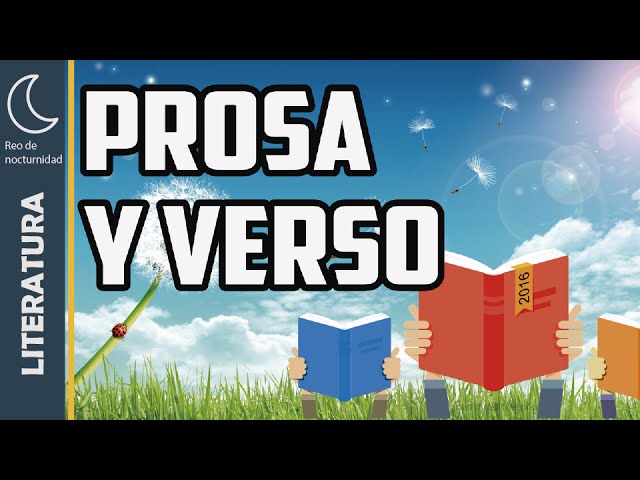 cuando un poema esta escrito en prosa