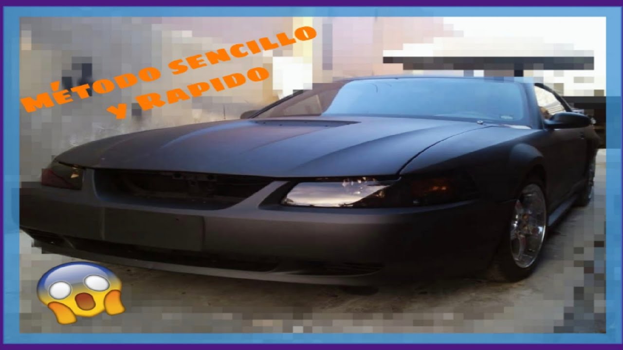 cuanto cuesta pintar un coche negro mate