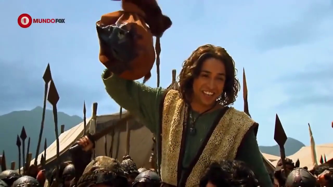 david mato a goliat con una onda