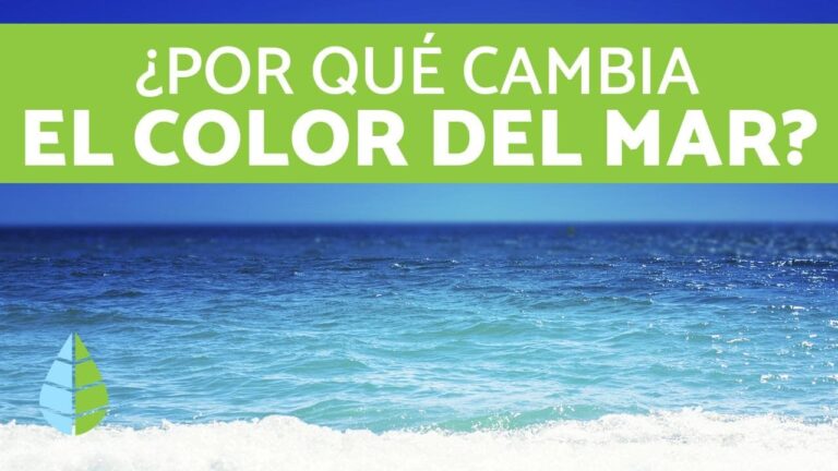 de que color es el agua del mar