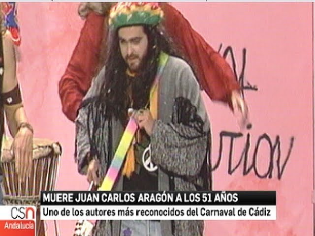 de que ha muerto juan carlos aragon